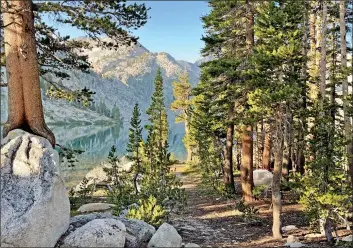  ?? Photo by Wendilyn Grasseschi ?? Although backcountr­y locations in the Inyo National Forest, like this area near Silver Divide, are now closed, there are still a lot of other recreation options open in Mammoth and the Eastern Sierra.