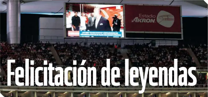  ?? FOTO: ÉRIK ESTRELLA / ENVIADO ?? Un mar de emociones vivió Javier Hernández desde su llegada a los pasillos del estadio Akron.