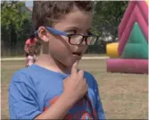  ??  ?? Marquise McMorris, 5, is going into kindergart­en at Alex Haley Elementary Academy.