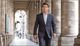  ?? DAVID JAMES ?? Tom Cruise as Ethan Hunt in the film “Mission: Impossible — Fallout.”