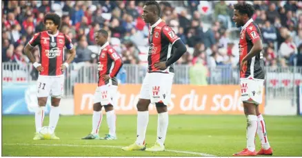  ?? (Photo Franck Fernandes) ?? Sans Dante (suspendu), les Niçois doivent confirmer la révolte entrevue à Toulouse, mercredi (-).