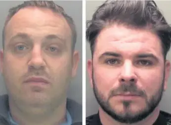  ??  ?? Lee Woodmansey and Denver Finney have both been jailed for two years