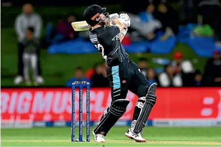  ?? GETTY IMAGES ?? A move to No 4 in the T20 batting order could be a game-changer for Kane Williamson, former coach Mike Hesson says.