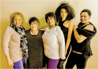  ?? LARRY BUSACCA GETTY IMAGES ?? From left: singers Darlene Love, Tata Vega, Merry Clayton, Judith Hill and Lisa Fischer at the 2013 Sundance Film Festival, where their film “20 Feet From Stardom” premiered in 2013.