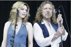  ?? MARK HUMPHREY AP | June 15, 2008 ?? Alison Krauss and Robert Plant are releasing ‘Raise the Roof,’ a new album of covers.