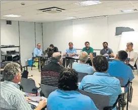  ?? FOTO: ACT ?? Oiartzun fue ayer el lugar donde se celebró la Asamblea de la ACT