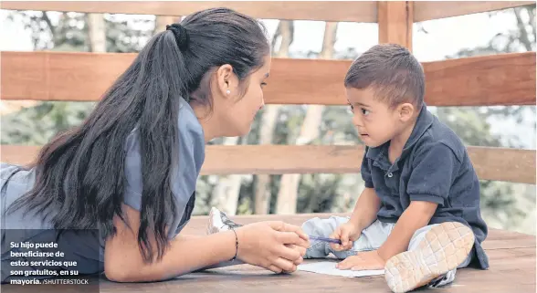  ?? /SHUTTERSTO­CK ?? Su hijo puede beneficiar­se de estos servicios que son gratuitos, en su mayoría.