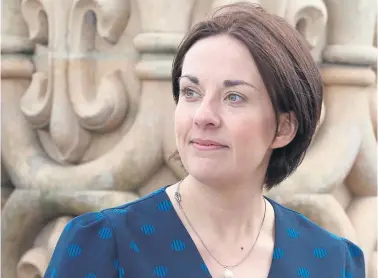  ?? Kezia Dugdale Photograph: Stewart Attwood ??