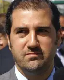  ?? Photograph: AP ?? The Assads have taken control of the finances of Syria’s richest man, Rami Makhlouf.