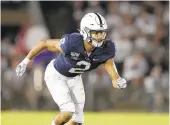  ?? STEVE LUCIANO/AP ?? Penn State cornerback Keaton Ellis said the focus of the return to campus this week has been ‘making sure everybody’s healthy.’