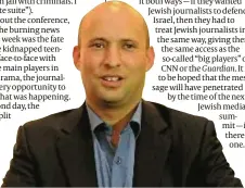  ?? PHOTO: FLASH 90 ?? Bennett: led the Jewish media summit