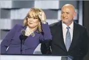  ?? Marcus Yam Los Angeles Times ?? “COME January, I want to say these two words: Madame President,” said Gabrielle Giffords.