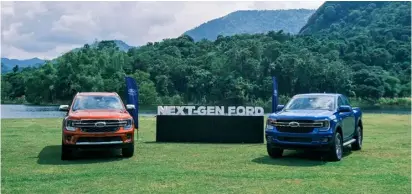  ?? PHOTOGRAPH COURTESY OF FORD PHILIPPINE­S ?? 2022 also saw the launch of Ford’s online reservatio­n platform alongside the local reveal of the next-generation Ford Ranger and Everest.