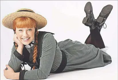 ?? SUBMITTED PHOTO ?? Katie Kerr poses for the Charlottet­own Festival’s production of Anne of Green Gables in this 2013 handout photo. She played the iconic role again in 2014.