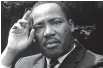  ??  ?? The Rev Martin Luther King jnr.
