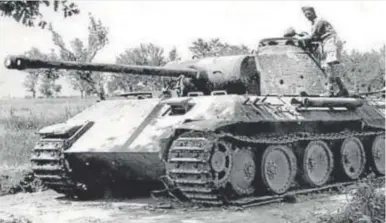  ?? ?? Carro de combate Panzer, durante la II Guerra Mundial