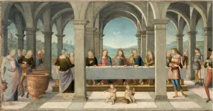  ??  ?? AN EXHIBITION OF THE WORK OF RAPHAEL’S MASTER THE DUCAL PALACE IN URBINO IS HOSTING A VAST EXHIBITION OF THE WORKS OF PERUGINO, WHO HELPED TO DECORATE THE SISTINE CHAPEL