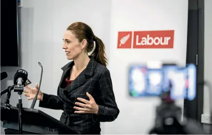  ?? BRADEN FASTIER/STUFF ?? Prime Minister Jacinda Ardern told the Labour caucus in Nelson that addressing the housing crisis was a ‘‘key focus’’ of her Government.