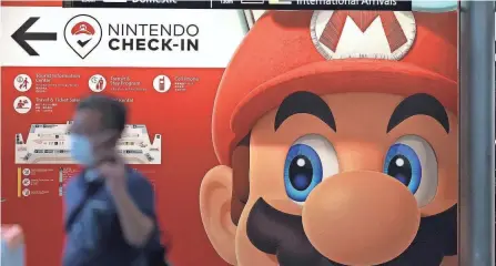  ?? SHUJI KAJIYAMA/AP FILE ?? A Saudi sovereign wealth fund now holds 8.26% of the stock in the video game maker Nintendo, making it the largest outside investor in the Japanese gaming company, a company filing said Friday.