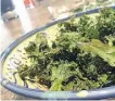  ??  ?? Shelley Beaubien @srbeaubien Solution for the munchies: perfect spring kale chips