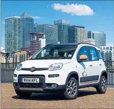  ??  ?? Stranger at the door: Fiat’s Panda Antarctica makes a statement