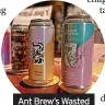  ?? ?? Ant Brew’s Wasted Potential beers