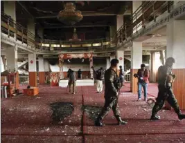  ?? ?? The attack on Kabul Gurudwara was aimed at instilling insecurity among religious minorities