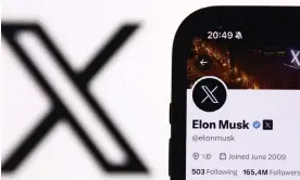  ?? Photograph: Jakub Porzycki/NurPhoto/Shuttersto­ck ?? In the wake of Musk’s takeover, X – formerly Twitter – has lost millions of users, including DFFH, which has announced it has quit.