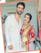  ?? PHOTOS: INSTAGRAM/ASOPACHARU ?? Charu Asopa Sen; (inset) with husband Rajeev Sen