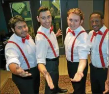  ?? PHOTO PROVIDED ?? The Out of Time Barbershop Quartet will soon head to Washington D.C. to perform.