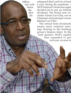  ?? FILE ?? Patrick Hylton, CEO of NCB Financial Group Limited.