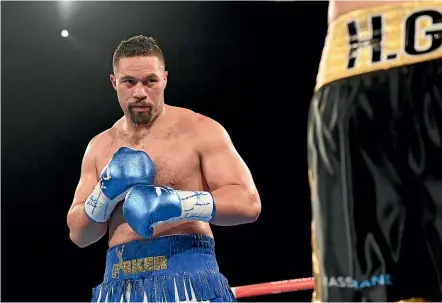  ?? GETTY IMAGES ?? Joseph Parker had a comfortabl­e win over Alexander Flores in December.