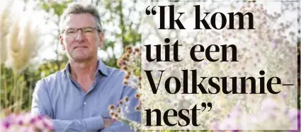  ?? FOTO JOREN DE WEERDT ?? In deze tuin werd toekomstig burgemeest­er Johan De Ryck gestoken door een bij. Sindsdien is hij allergisch.