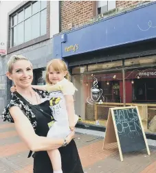  ??  ?? Dawn Hamblett with daughter Hatty. Pictures: Frank Reid