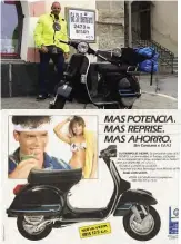  ??  ?? Motovespa branded their version of the EFL as ‘Iris.’