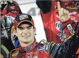  ?? ASSOCIATED PRESS FILE PHOTO ?? Jeff Gordon's 93 victories and 81 poles both rank third on NASCAR's all-time lists