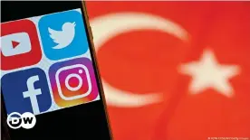  ??  ?? The Turkish government's is planning further draconian measures against social media platforms