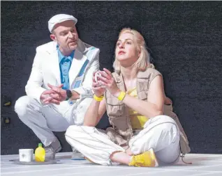  ?? ?? Theater der Stadt Aalen mit dem Stück „Corpus Delicti“.
Foto: Theater der Stadt Aalen