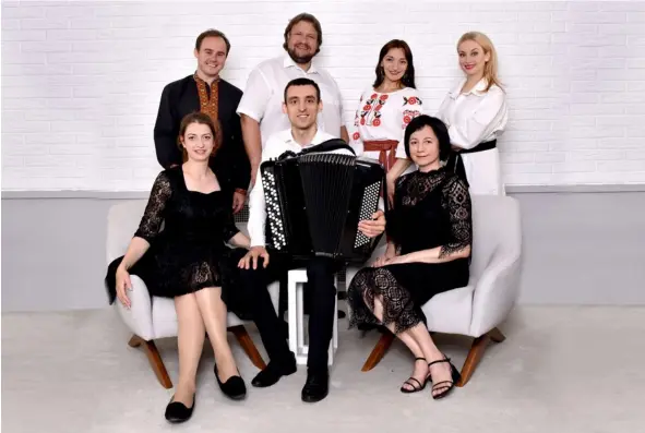  ?? CoRtesÍA ?? Solistas de la Ópera de Ucrania interpreta­rán obras de Mozart, arias de ópera y opereta, canción napolitana y folclore ucraniano.