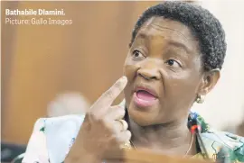  ?? Picture: Gallo Images ?? Bathabile Dlamini.