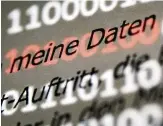  ?? FOTO: S. GOLLNOW/DPA ?? Die Datenschut­zgrundvero­rdnung hat den Datenschüt­zern mehr Arbeit beschert.