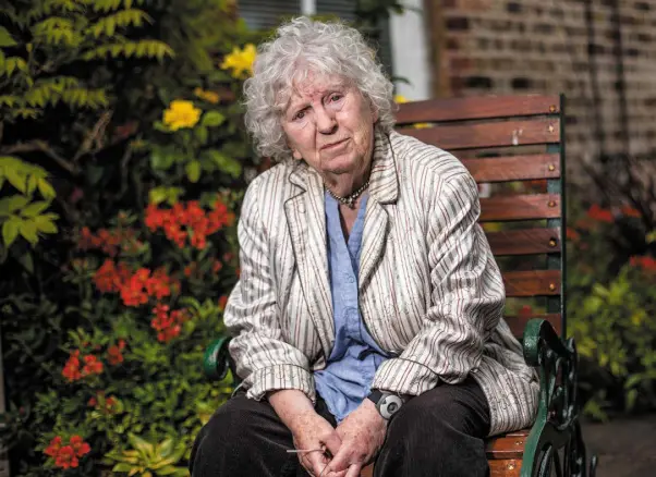  ??  ?? CRUEL TWIST: Nell McCafferty has lost the second love of her life — reading — after she was left blind after a stroke. (Inset) Nuala O’Faolain. Photo: Mark Condren