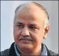  ??  ?? The initial enthusiasm to the appointmen­t of Manish Sisodia appears to be fast petering out.