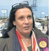  ??  ?? Ukip’s Caroline Santos has appealed for ‘paper candidates’ to stand in May