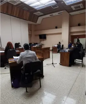  ?? CORtESÍA ?? El juicio contra el pastor, de apellidos Chavarría Fonseca, comenzó a finales de junio en el Tribunal Penal de Heredia.