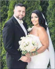  ?? COURTESY OF JADAMES PHOTOGRAPH­Y ?? Maidencree­k Township residents Alexis Roman, left, and Jackie De Jesus nearly had to cancel their wedding, but were able to move everything to a new location just 10 days out thanks in part to Berks County businesses.