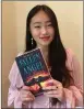  ?? Courtesy photo ?? West Ranch senior Jessamine Jin wrote and self-published a fantasy novel, “The Fallen Angel: A Reinterpre­tation of the Afterlife.”