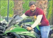  ?? FACEBOOK ?? An old photo of 22yearold Himanshu Bansal who died allegedly while speeding on a superbike.