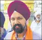  ??  ?? BritishSik­h MP Tanmanjeet Singh Dhesi