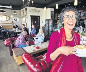  ??  ?? Tackling taboos Rachel Weiss is the founder of the Menopause Café charity